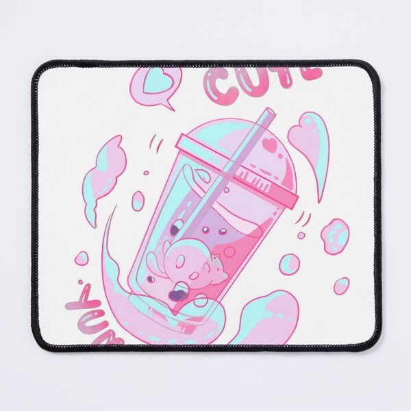 Item preview, Cute Yummy Bubble Tea with fat cat designed and sold by Luminiji.