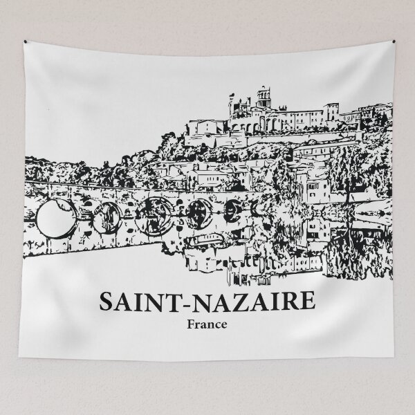 Item preview, Saint-Nazaire - France designed and sold by Lakeric Cityscapes.