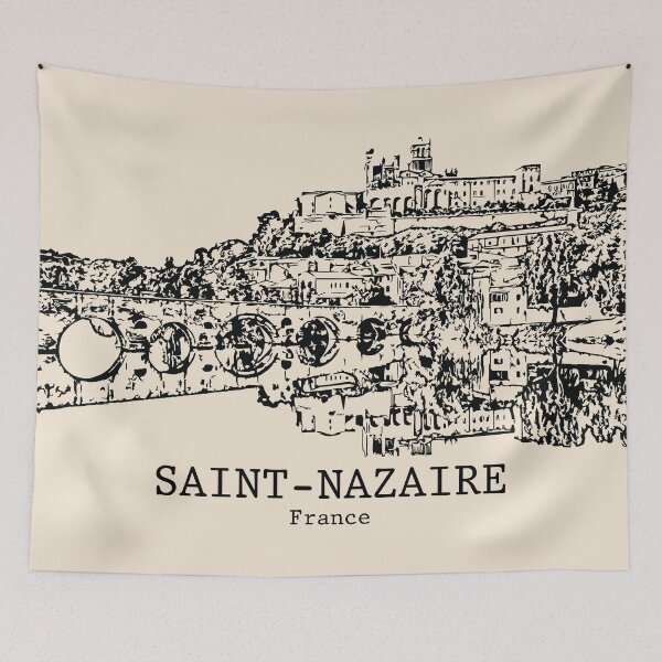 Item preview, Saint-Nazaire - France designed and sold by Lakeric Cityscapes.