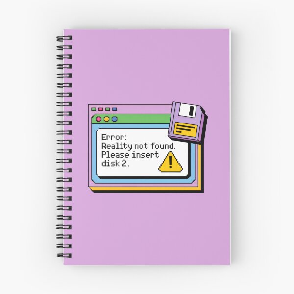 Item preview, Error Reality Not Found Floppy Disk Retro Computer Design designed and sold by SplashTastic.