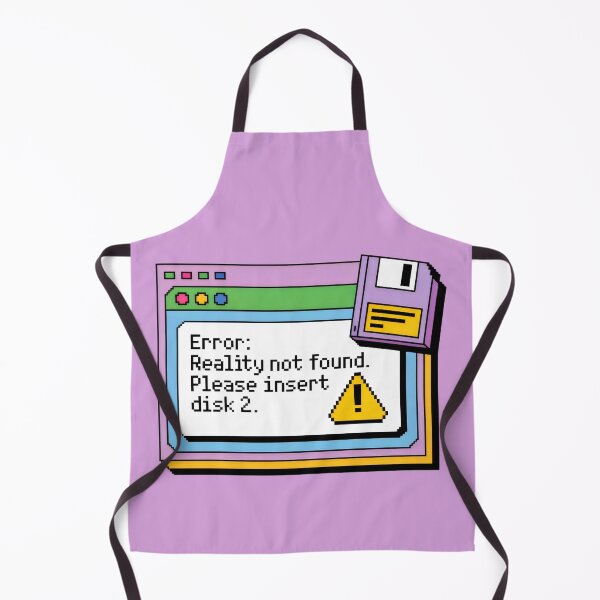 Item preview, Error Reality Not Found Floppy Disk Retro Computer Design designed and sold by SplashTastic.