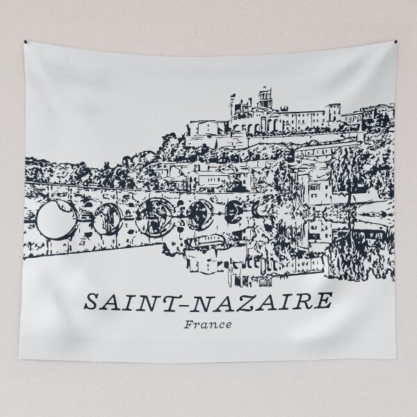 Item preview, Saint-Nazaire - France designed and sold by Lakeric Cityscapes.