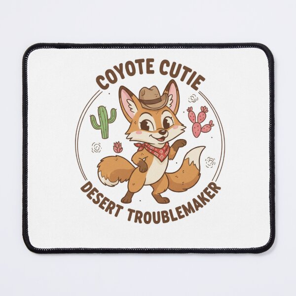 Item preview,  Coyote Cutie desert troublemaker t-shirt designed and sold by TheHappyHaul.