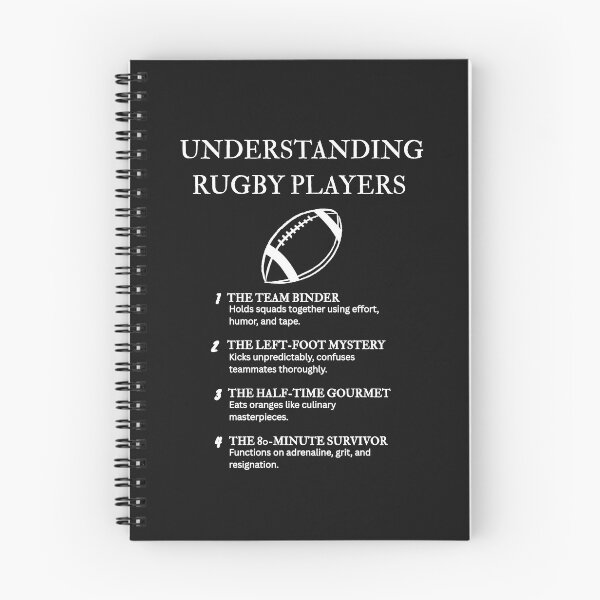 Item preview, Rugby Team Player Definition Tee - Black designed and sold by PsyFlow35.