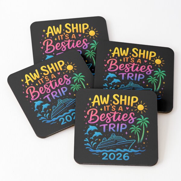 Item preview, Aw Ship It's A Besties Trip 2026 Vacation Matching Together designed and sold by hemagamo.