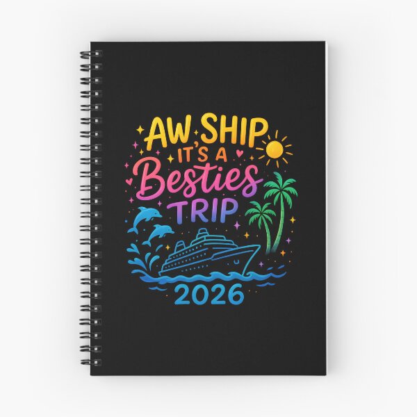 Item preview, Aw Ship It's A Besties Trip 2026 Vacation Matching Together designed and sold by hemagamo.