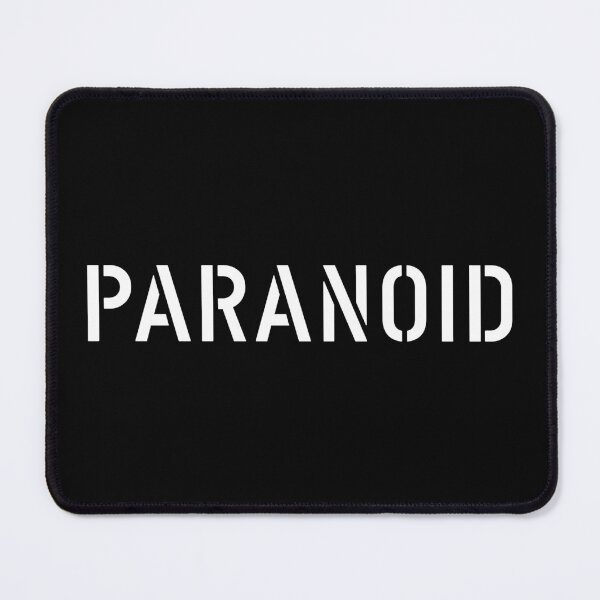 Item preview, Paranoid designed and sold by The Common Tee.