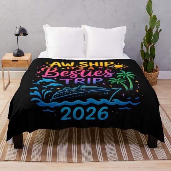 Item preview, Aw Ship It's A Besties Trip 2026 Vacation Matching Together designed and sold by hemagamo.