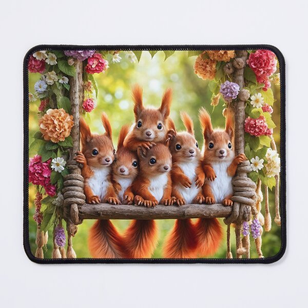 Item preview, Swinging Squirrels designed and sold by Krys Bailey.
