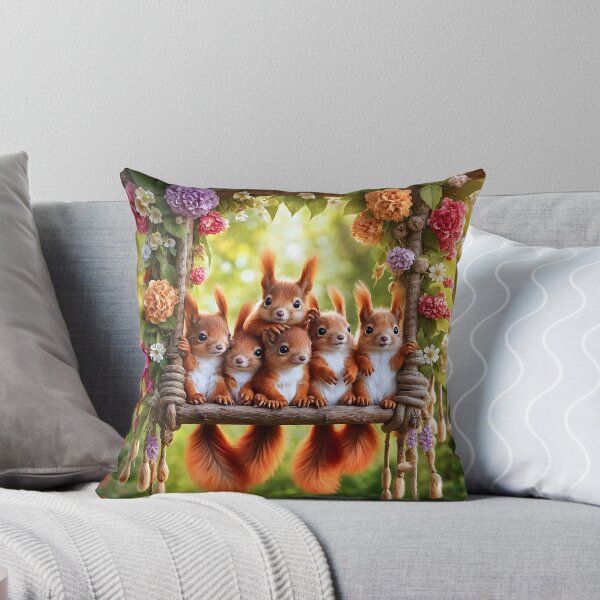Item preview, Swinging Squirrels designed and sold by Krys Bailey.
