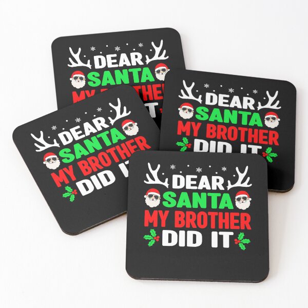 Item preview, Brother Dear Vintage Santa Did Christmas Retro My It Holiday Funny designed and sold by MediarMedic.
