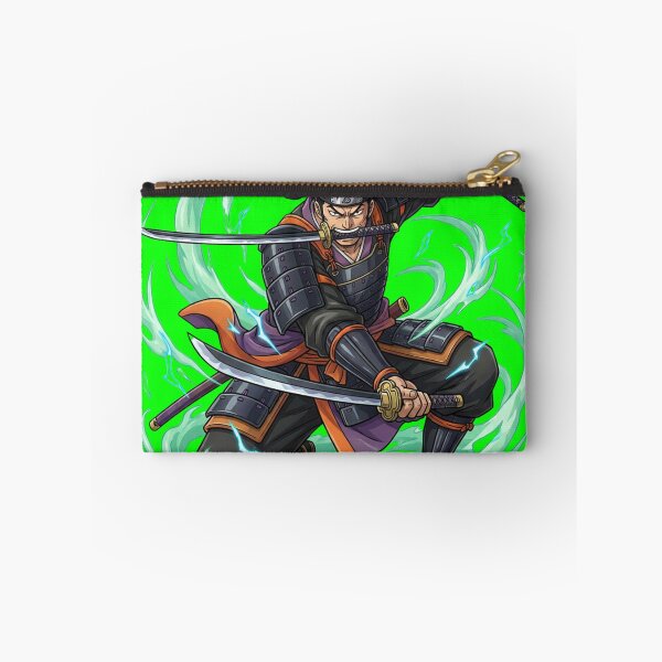 Item preview, Three Blades of Will | Original Anime Samurai Art designed and sold by ThroneOfAnime.