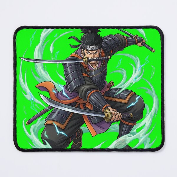 Item preview, Three Blades of Will | Original Anime Samurai Art designed and sold by ThroneOfAnime.