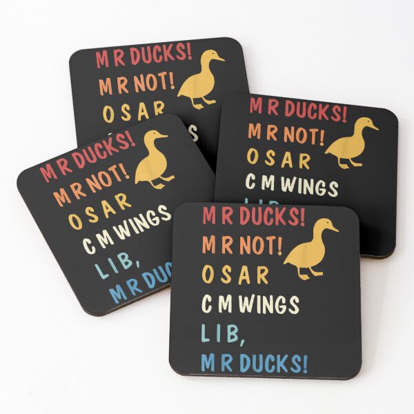 Item preview, M R Ducks M R Not O S M R CM Wangs Lib M R Ducks Pun Joke  designed and sold by ivotee.