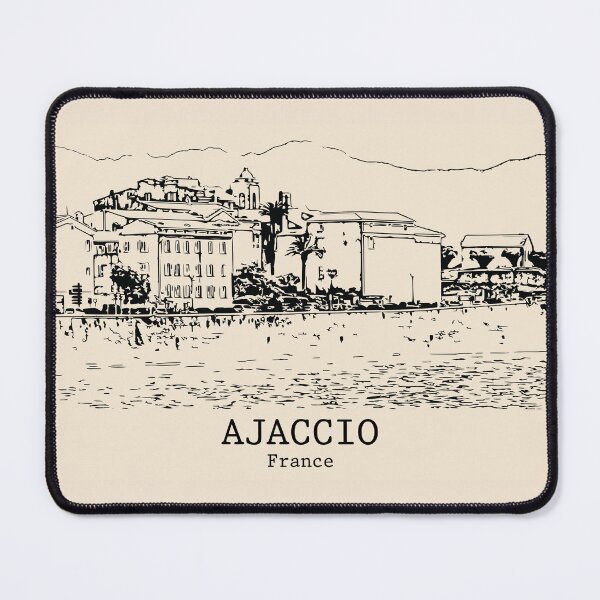 Item preview, Ajaccio - France designed and sold by Lakeric Cityscapes.