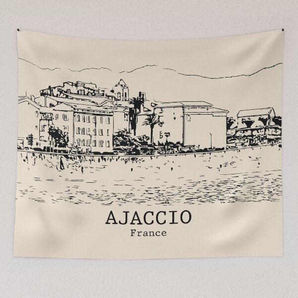 Item preview, Ajaccio - France designed and sold by Lakeric Cityscapes.