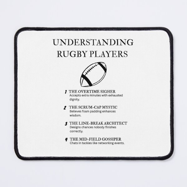 Item preview, Rugby Addict Funny Graphic designed and sold by PsyFlow35.