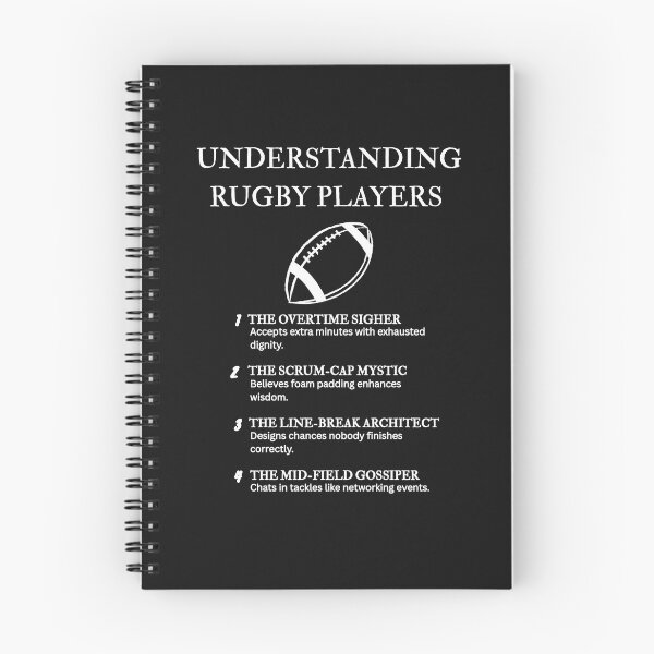Item preview, Rugby Addict Funny Graphic - Black designed and sold by PsyFlow35.