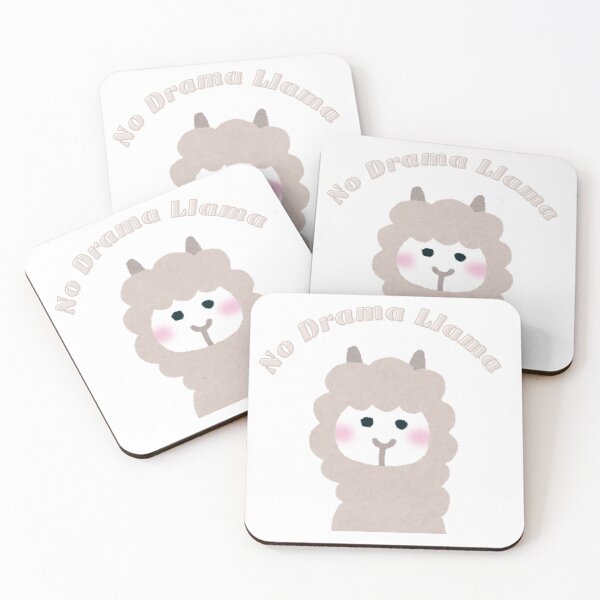 Item preview, No Drama Llama – Cute Funny Llama Design designed and sold by MIArt Studio.