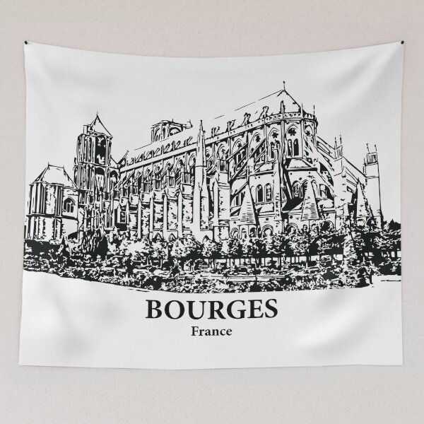 Item preview, Bourges - France designed and sold by Lakeric Cityscapes.