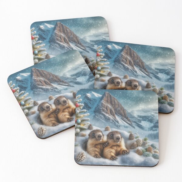 Item preview, Marmot Christmas designed and sold by Krys Bailey.