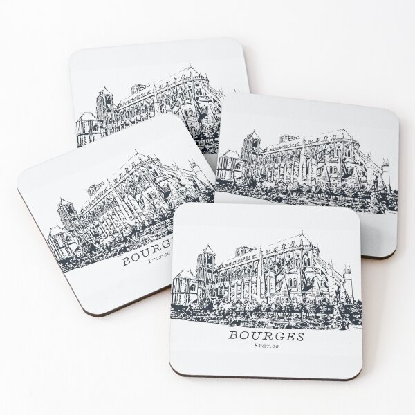 Item preview, Bourges - France designed and sold by Lakeric Cityscapes.