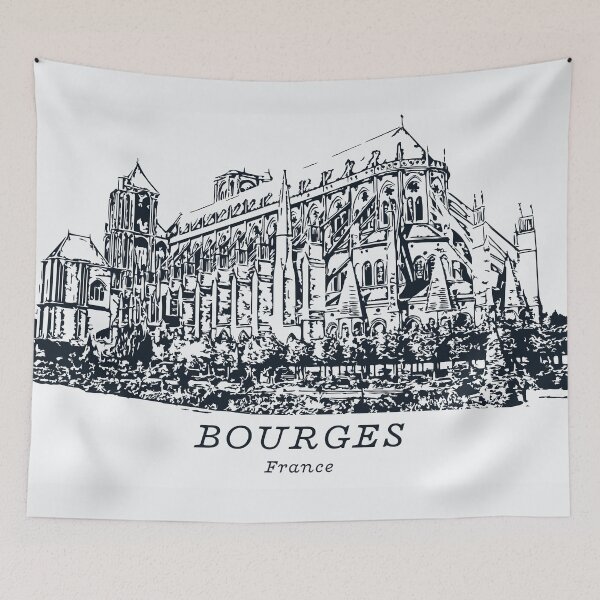 Item preview, Bourges - France designed and sold by Lakeric Cityscapes.