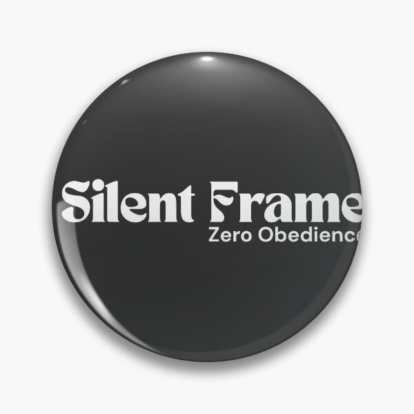 Item preview, Silent Frame. Zero Obedience. (White Edition) – Minimalist Text | Subtle Rebel Quote | RETL Style designed and sold by RETL.