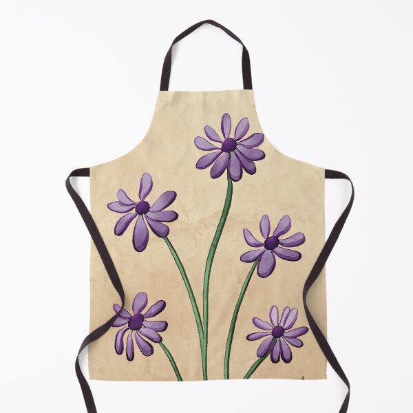 Item preview, Floral Illustration Purple Asters designed and sold by Mel-Mas-Stoband.