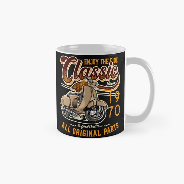 Item preview, Motor Scooter Classic Moped Rider Birthday 1970 designed and sold by JRRTs.