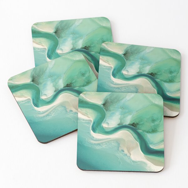 Item preview, River winding through turquoise designed and sold by anytka.