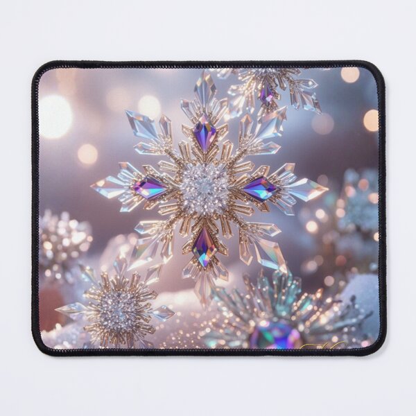 Item preview, Rainbow Diamond Snowflake 虹色のダイヤモンド雪の結晶 designed and sold by CamillaCreation.