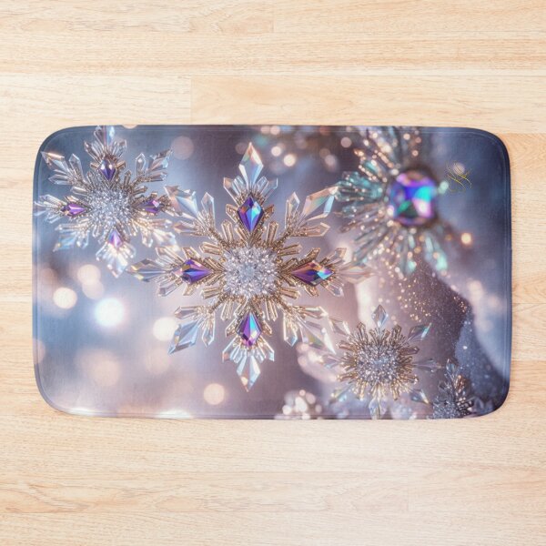 Item preview, Rainbow Diamond Snowflake 虹色のダイヤモンド雪の結晶 designed and sold by CamillaCreation.