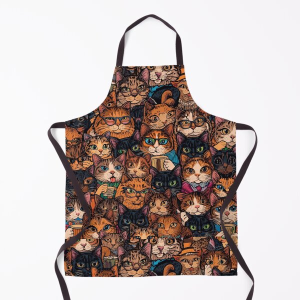 Item preview, Cute Coffee Cat Party - Adorable Feline Friends Enjoying Brews! designed and sold by ZEYCAT.