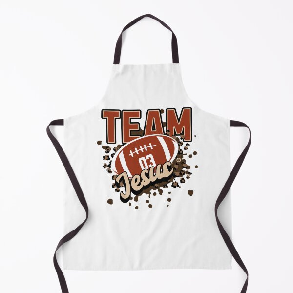 Item preview, Team Jesus football designed and sold by Yuzik.
