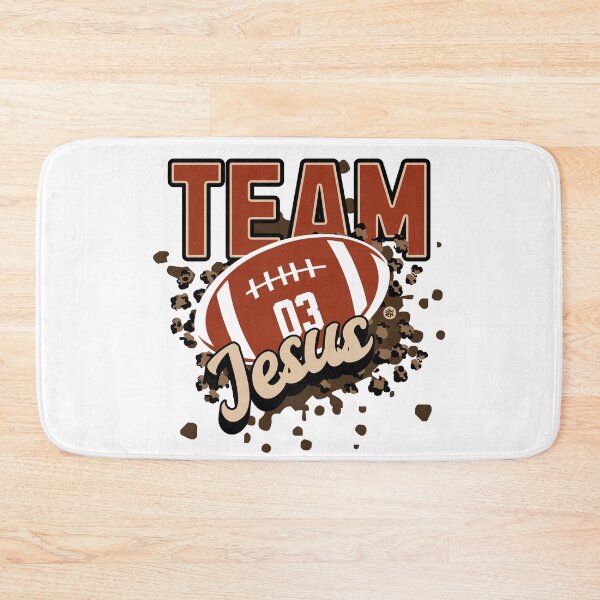 Item preview, Team Jesus football designed and sold by Yuzik.