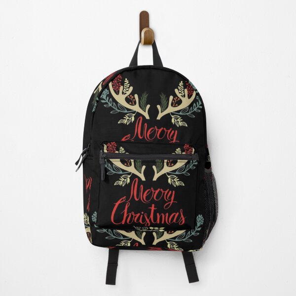 Item preview, Elegant Antler Floral Merry Christmas Rustic Holiday T-Shirt designed and sold by The-Daily-Drape.