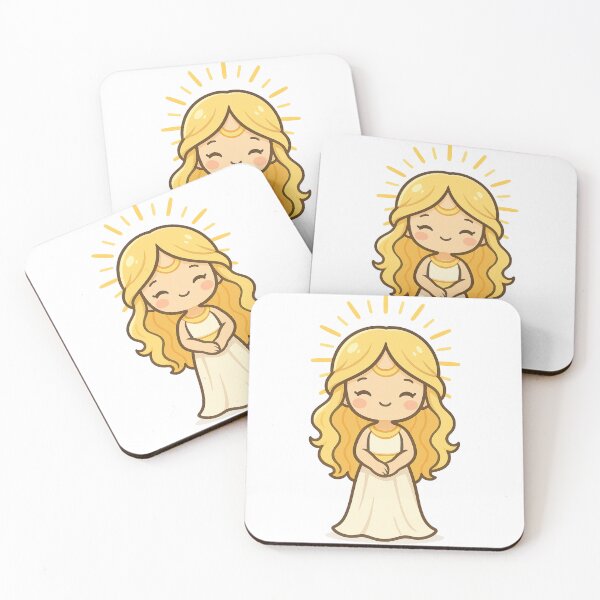 Item preview, Solara – Kawaii Sunlight Guardian Goddess | CutiVerse designed and sold by CutiVerse.