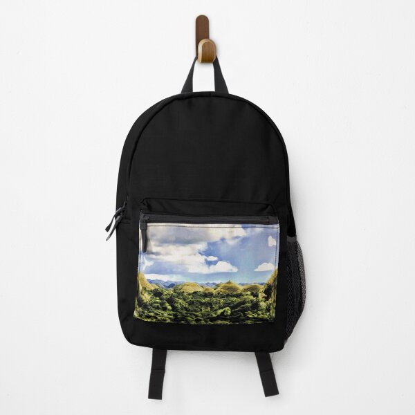 Item preview, Chocolate Hills Bohol – Magnificent tropical landscape in Moku-Hanga style / Swiss Artwork Photography designed and sold by Raphael Wolf.