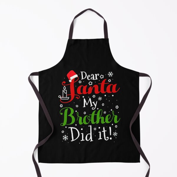 Item preview, My Santa Christmas Funny Dear It Brother Did Holiday Retro Vintage designed and sold by MediarMedic.