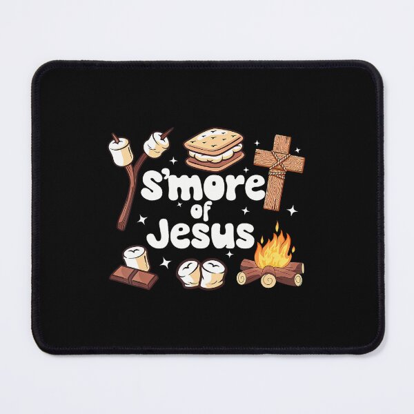 Item preview, S'Mores Of Jesus Campfire Jesus Camping Smores Christian designed and sold by MariaEdna1.