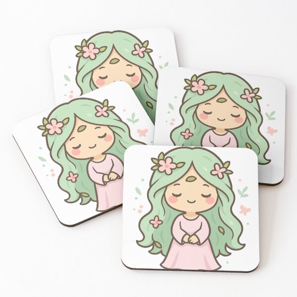 Item preview, Aurelia – Kawaii Goddess of Growth and Nature | CutiVerse designed and sold by CutiVerse.