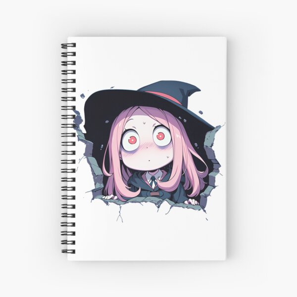 Item preview, Sucy Manbavaran Little Witch Academia Anime Startled Peeking Witch Hat Chibi designed and sold by TorbenKuhano.