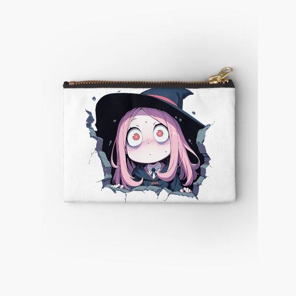 Item preview, Sucy Manbavaran Little Witch Academia Anime Startled Peeking Witch Hat Chibi designed and sold by TorbenKuhano.
