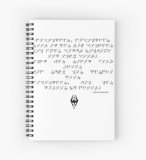 Dragonborn song Spiral Notebook