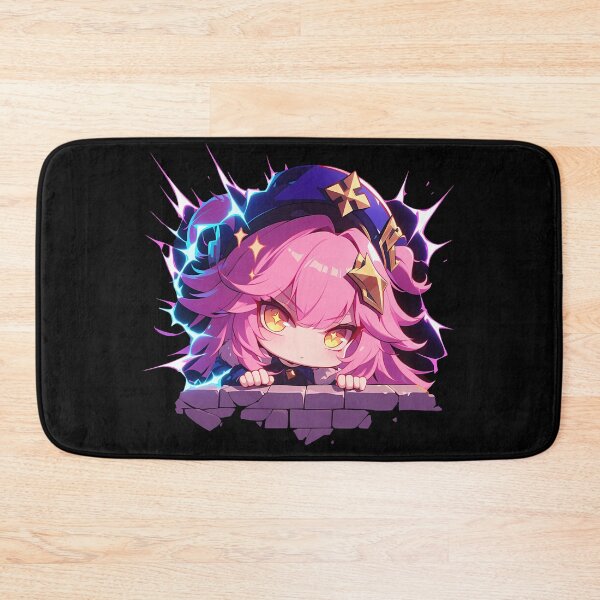 Item preview, Game Dori Electro Merchant Genshin Impact Anime Kawaii Chibi Peeking designed and sold by TorbenKuhano.