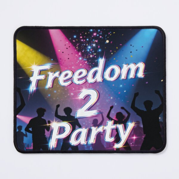 Item preview, Freedom 2 Party – Realistic and Energetic Design designed and sold by ArtWearStudio12.