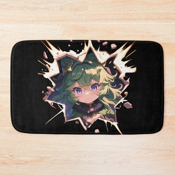 Item preview, Game Collei Forest Breeze Genshin Impact Anime Kawaii Chibi Peeking designed and sold by TorbenKuhano.