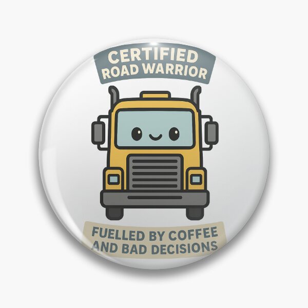 Item preview, Certified Road Warrior Kawaii Truck Design designed and sold by TeeTimeTreasure.