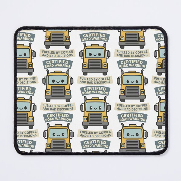 Item preview, Certified Road Warrior Kawaii Truck Design designed and sold by TeeTimeTreasure.